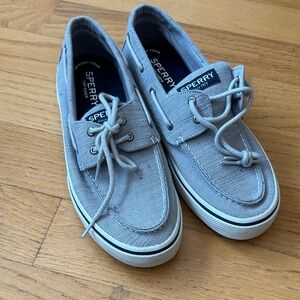 Sperry Men's Light Gray Boat Shoes